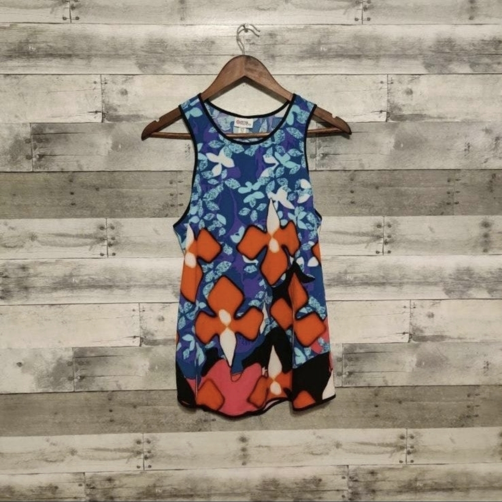 EUC Peter Pilotto Target M Red Iris tank